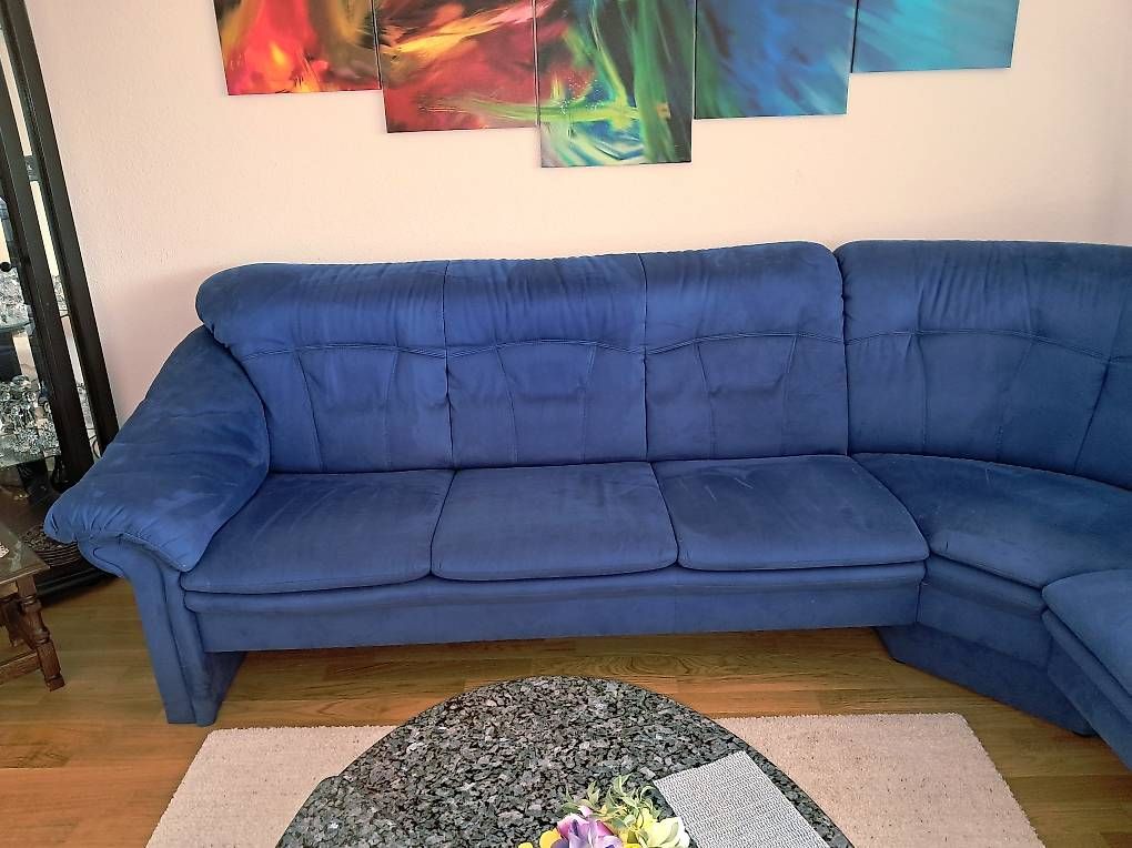 Divani: Alcantara Ecksofa , Polstergruppe – Usato da Schötz venduto da baghira2007 1