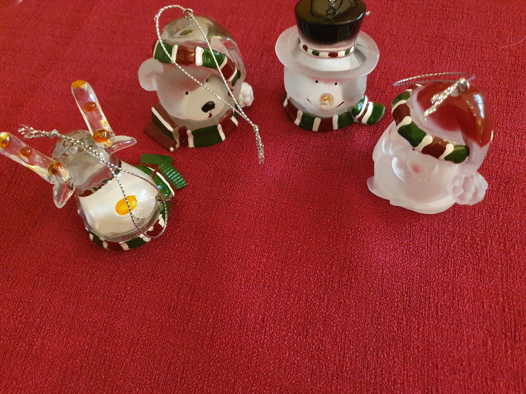 Tutte le decorazioni: LED Weihnachtsfiguren 4er-Set – Christbaumschmuck & Deko OVP – Nuovo e nell'imballaggio originale da Abtwil AG venduto da MaVo.0710 1
