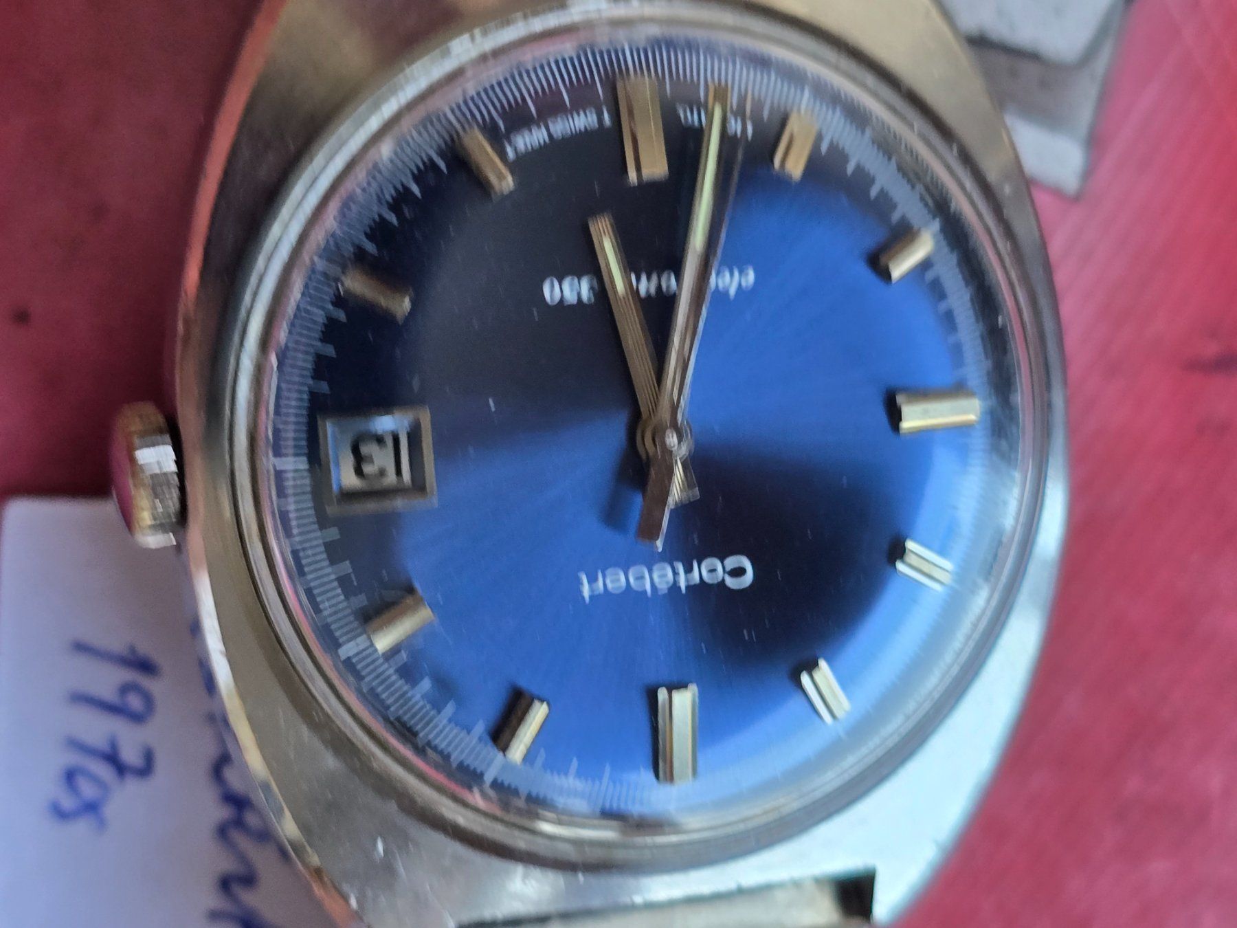 Cortébert Orologi: 260 Cortebert Electronic 350 Date aus 1969 – Usato da Muri AG venduto da Corredor 5