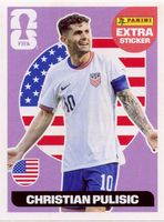 Panini FIFA 2026 Extra Sticker Christian Pulisic