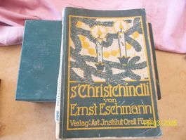 Antikes Lieder/Verslibüechli "S'Chrischtchindli"