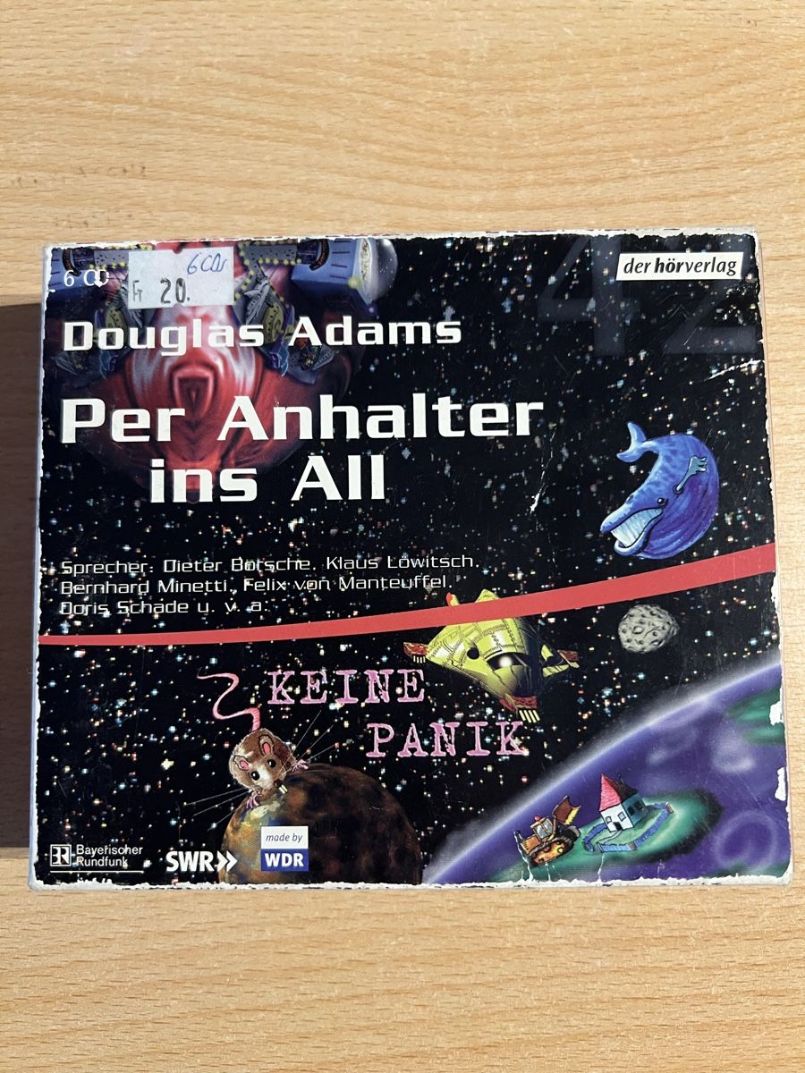 Audiolibri: Hörbuch Per Anhalter ins All – Usato da Rupperswil venduto da sige82