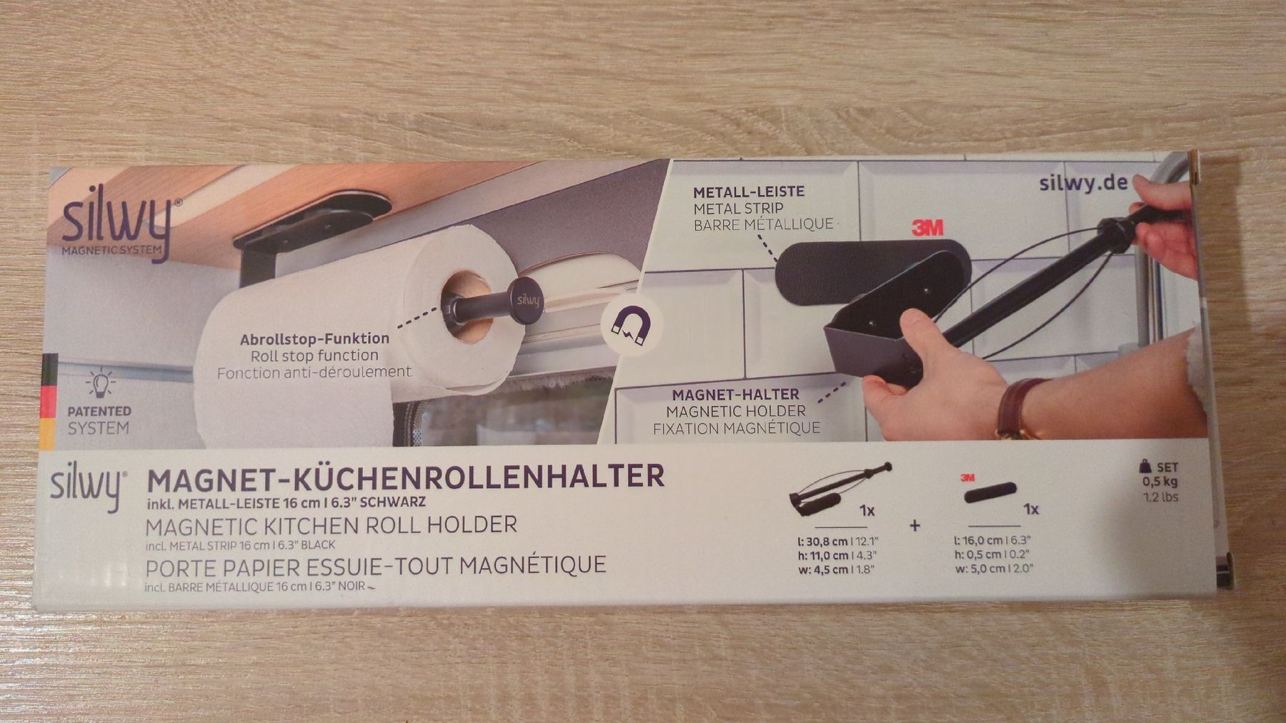 Sonstiges für Haushalt & Wohnen: Silwy Magnet-Küchenrollenhalter – Neu und originalverpackt aus Luzern von bertmillan 1