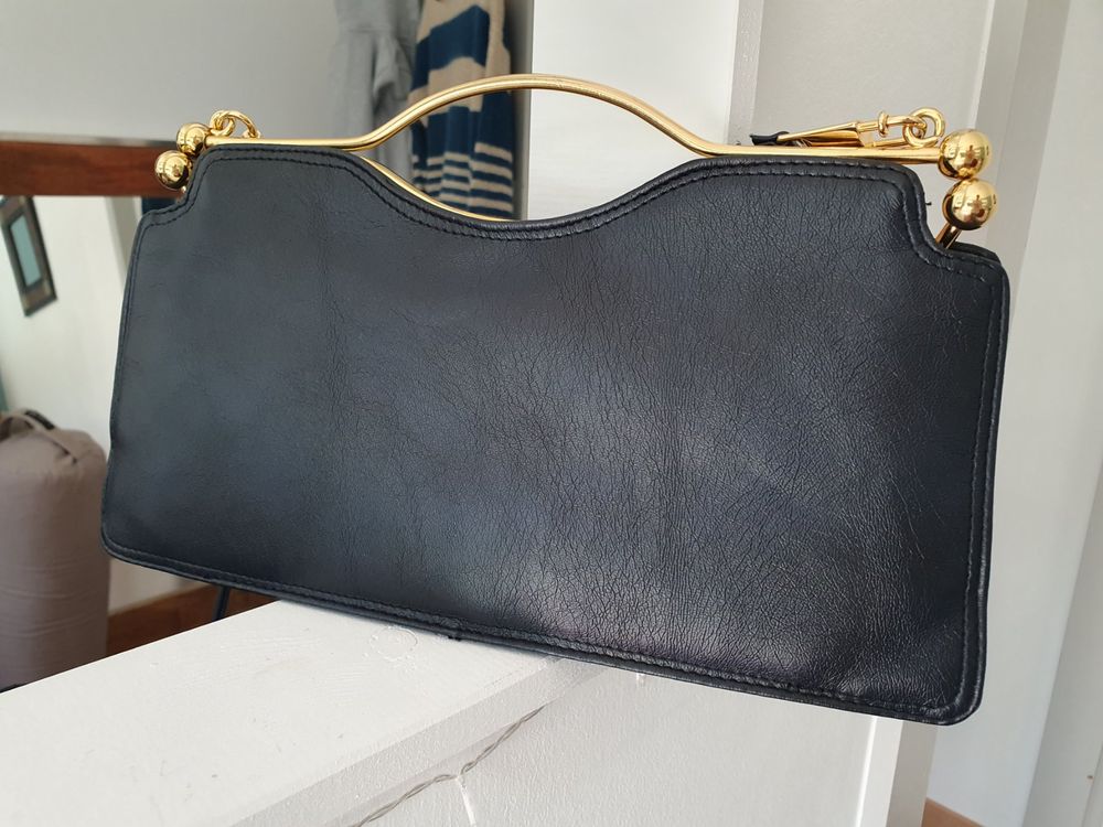 Sacs et sacs à main noir sans marque cuir pour femme