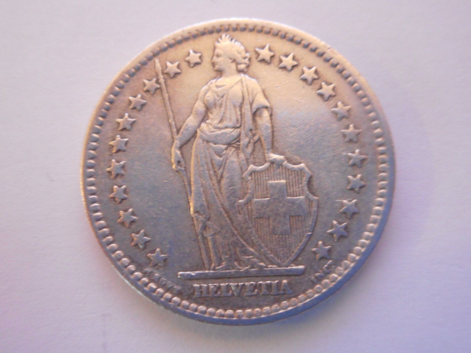 Tutti le monete: 2 Fr. 1945 silber – Usato da Kriegstetten venduto da pizlad2010 1