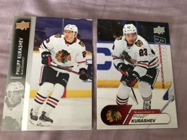 Kurashev SCB Lugano NHL Hockey Card