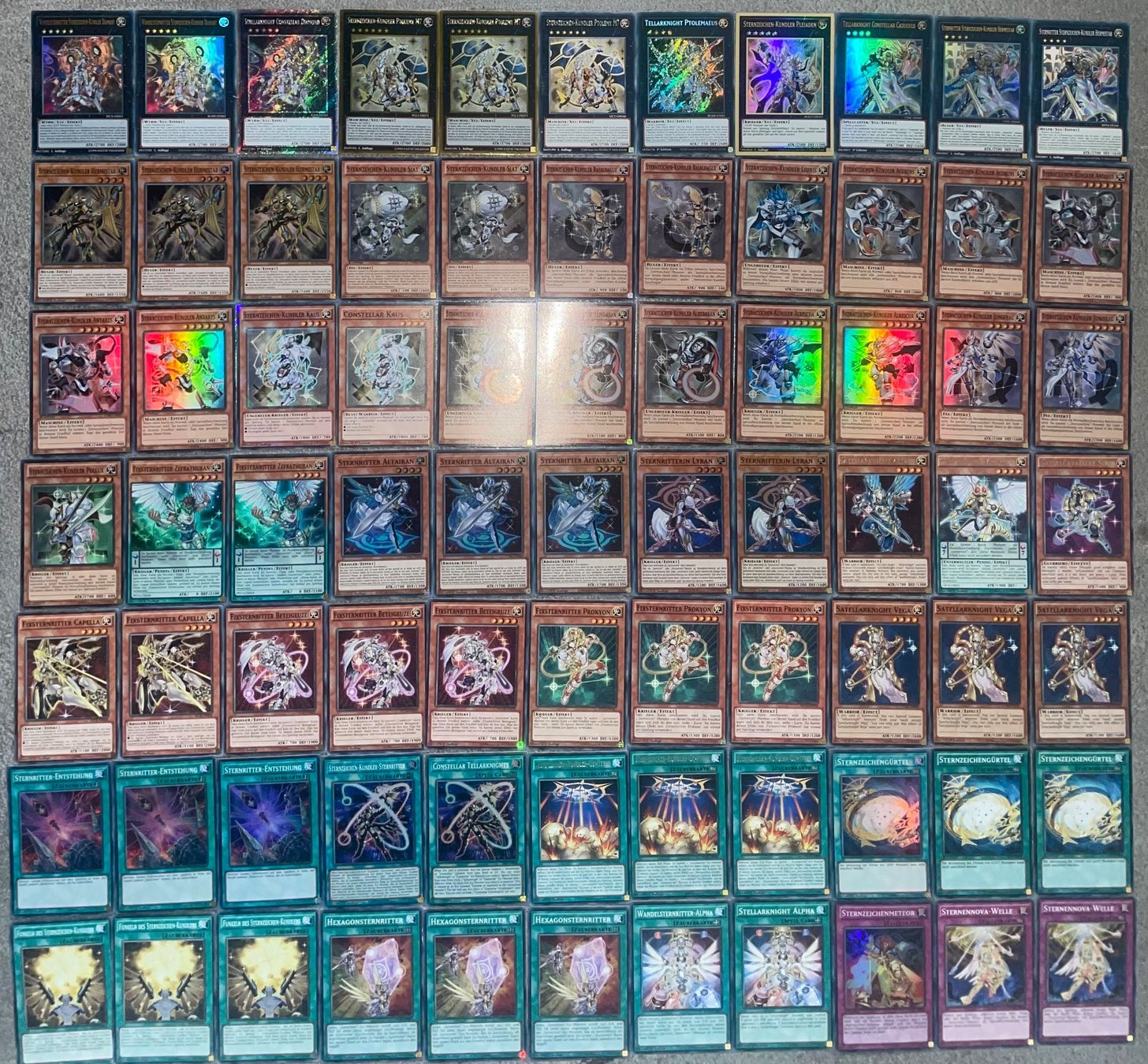 Yugioh Cartes à collectionner: Seltenes Sternzeichen / Sternritter Deck! – Neuf (Voir description) à Altstätten SG par ChangeMaker