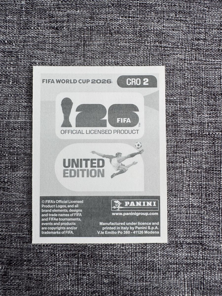 Panini Carte collezionabili: Panini WM 2026 - CRO 2 – Nuovo e nell'imballaggio originale da Fribourg venduto da LaDegote 1