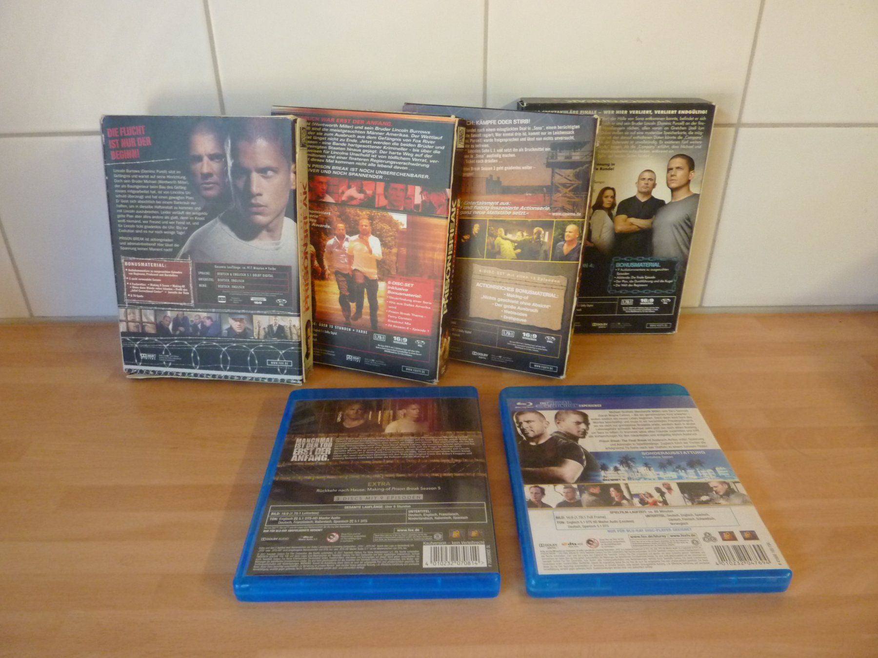 Tutti i DVDs: Prison Break Staffel 1-6 – Usato da Niederscherli venduto da Zahnd1 1