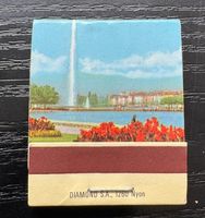1 Zündholz-Briefchen Genf - Diamond SA, komplett