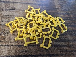 lego 4083 lot de 25 pièces Yellow Bar 1 x 4 x 2 with Open