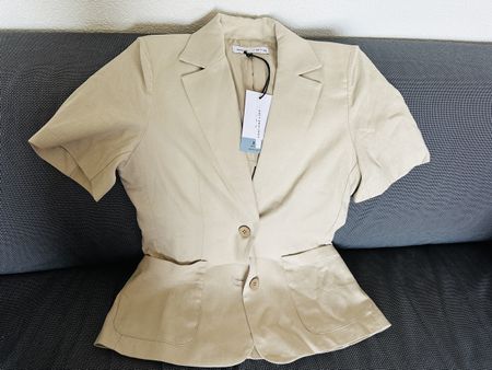 Blazer femme taille XS beige neuf 👍🏼