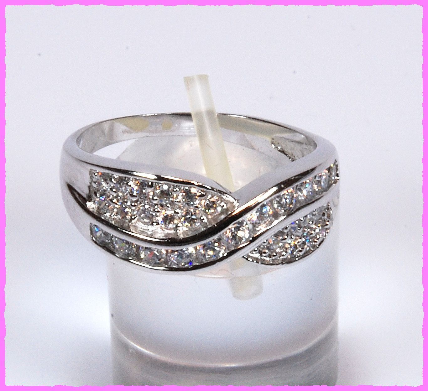 Anelli: Bezaubernder Ring mit Zirkonia – Nuovo e nell'imballaggio originale da Oberglatt ZH venduto da Diamond-Girl 3