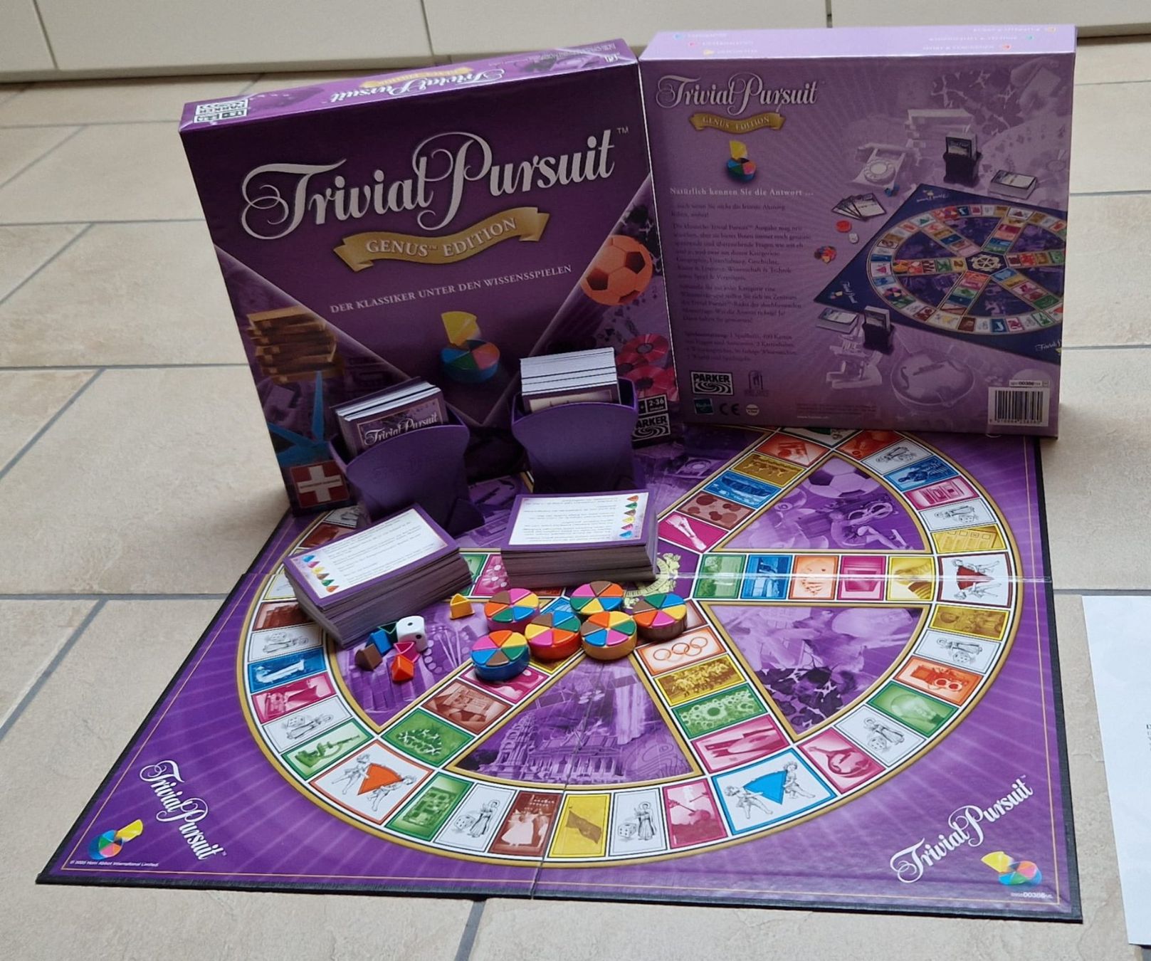 Hasbro Giochi: Trivial Pursuit Genius Edition, Schweizer Ausgabe – Nuovo (secondo la descrizione) da Oberdorf BL venduto da Eselsohr21
