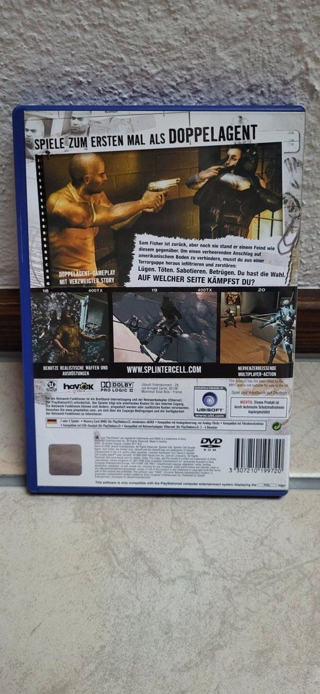 Sony Giochi: PS2 -Splinter Cell Double Agent – Usato da Münsingen venduto da Heroism2010 1