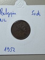 Belgique - 50 centimes - 1952 en néerlandais 