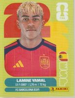 FIFA WORLD CUP 2026 Panini Sticker ESP 15 LAMINE YAMAL