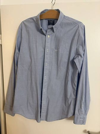 Abercrombie & Fitch Hemd Hellblau