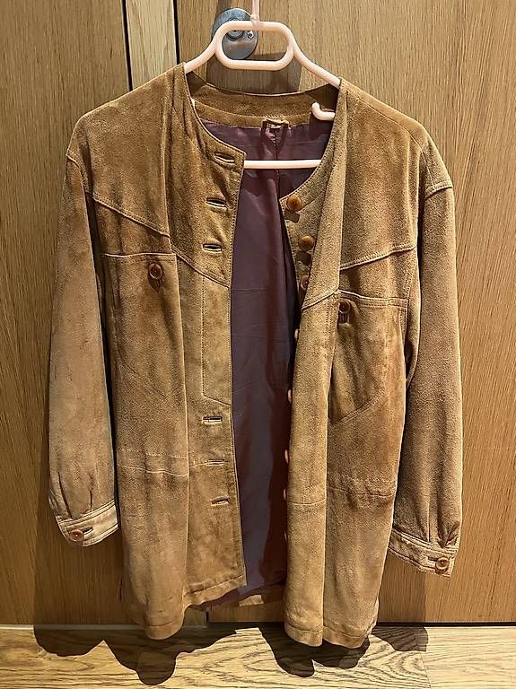 Mäntel: Leather Braun coat  – Gebraucht aus Basel von spa_t556