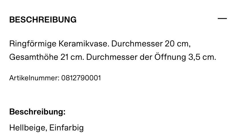 Vasi & Recipienti: Grosse Keramikvase rund neuwertig – Nuovo (secondo la descrizione) da Dielsdorf venduto da lor_j5qt 2
