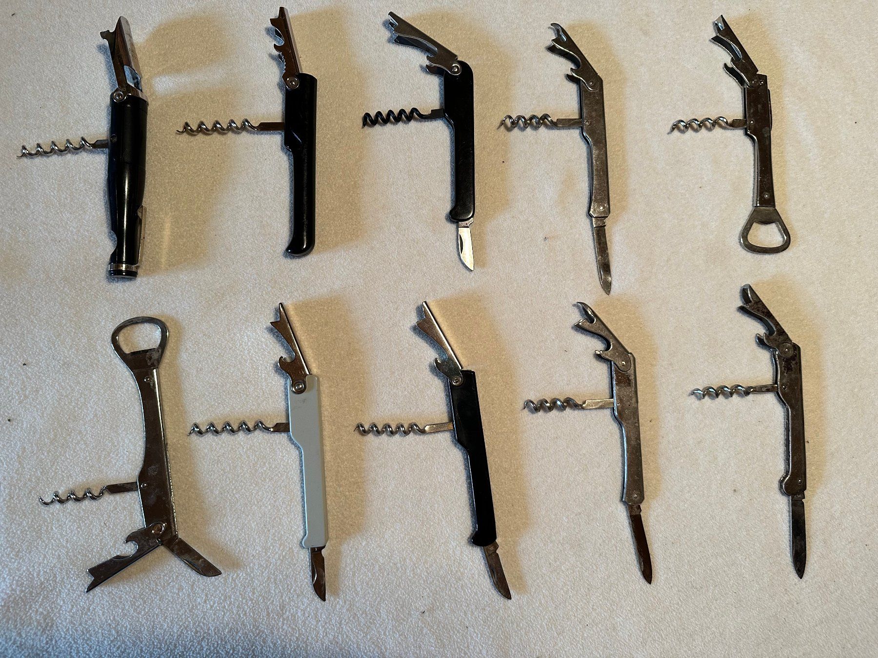 Apribottiglie & Tappi per chiusura: 10 tire bouchons anciens – Usato da Ste-Croix venduto da mjmg 2