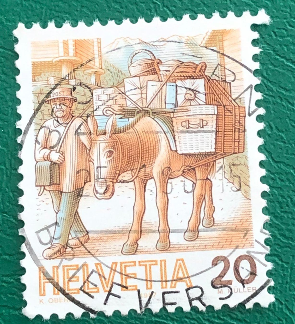 Alle Briefmarken: CH Briefmarken Vollstempel   – Gebraucht aus Aarau von Billa007