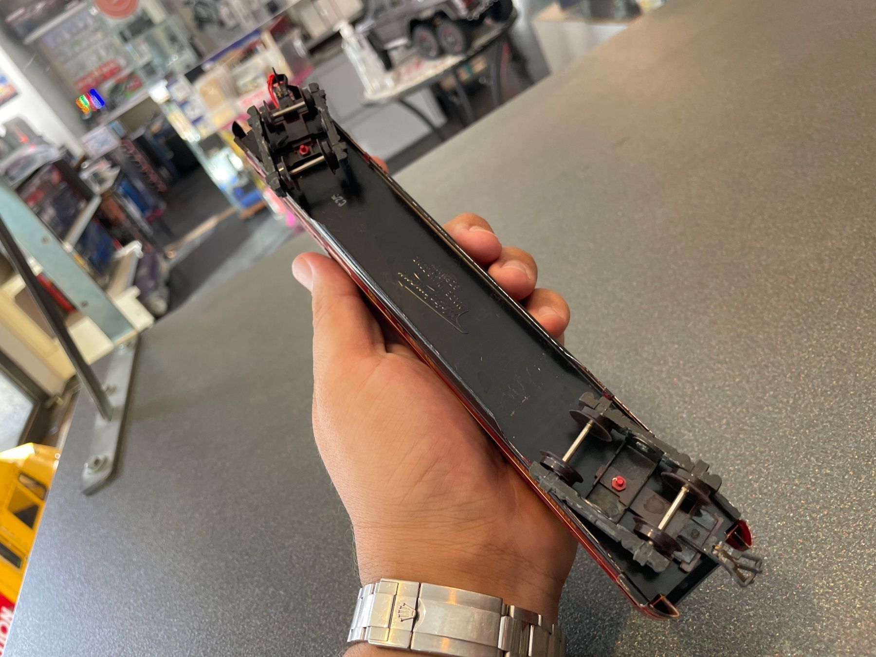 Fleischmann Modelleisenbahnen: Fleischmann RARE Speisewagen DSG Vintage – Gebraucht aus Chiasso von Carrara-Modellismo 3