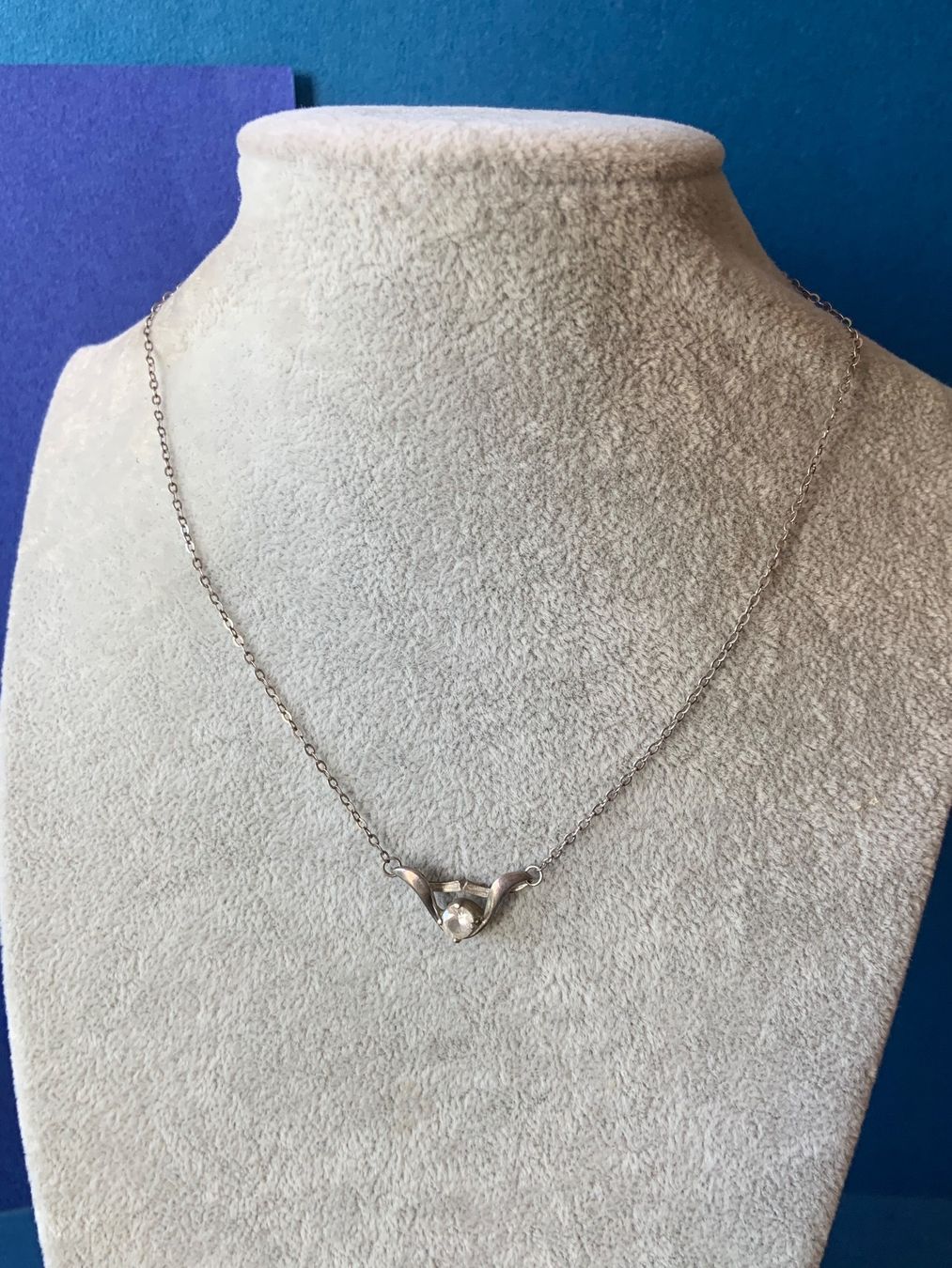 Catenine: Silberkette zirkonia (40cm) – Usato da Laufen venduto da Bellebellezza 1