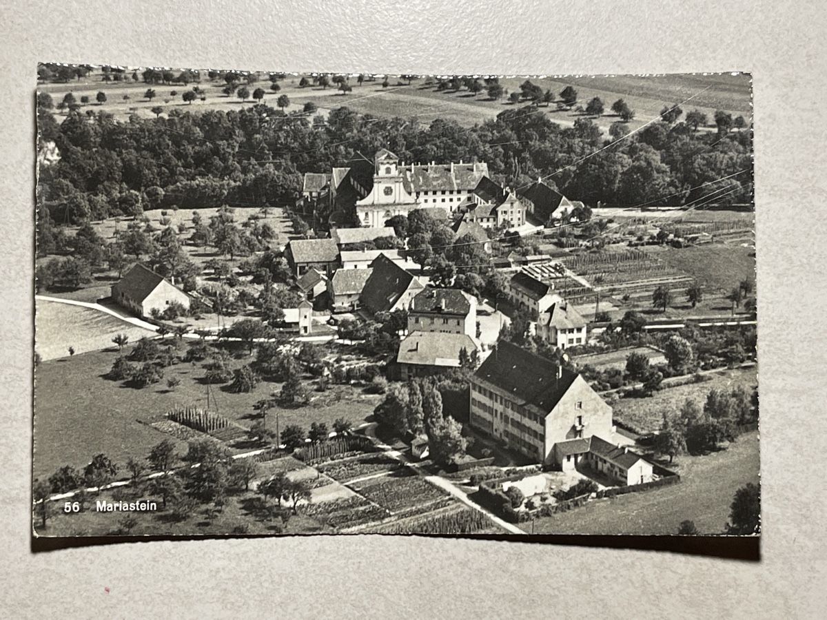 Cartoline postali: Alte Ansichtskarte Mariastein, Kanton Solothurn – Usato da Strengelbach venduto da Aschatan5
