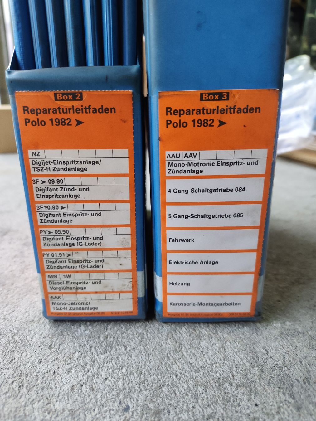 Bücher: Werkstatthandbücher VW Polo 1982 – Gebraucht aus Rebstein von andi322