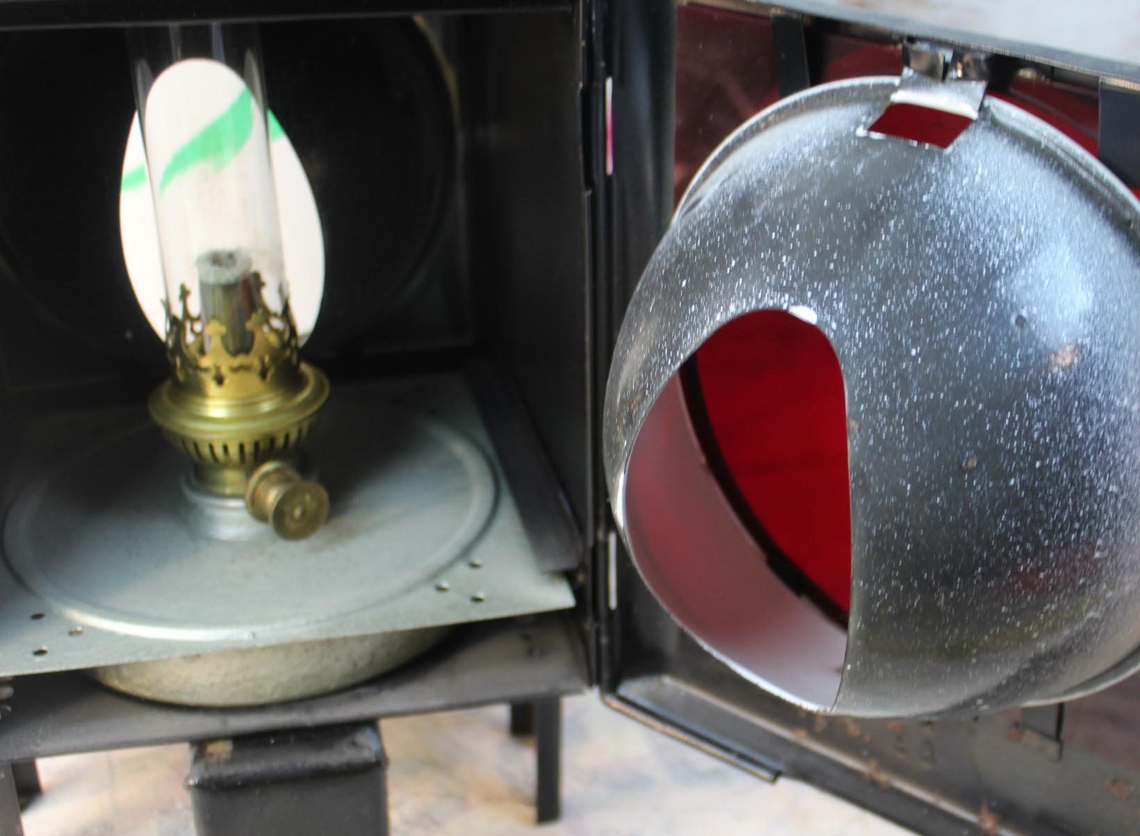 Lampade & Luci: Originale Eisenbahn  Signallaterne – Usato da Härkingen venduto da sammelbecken 2