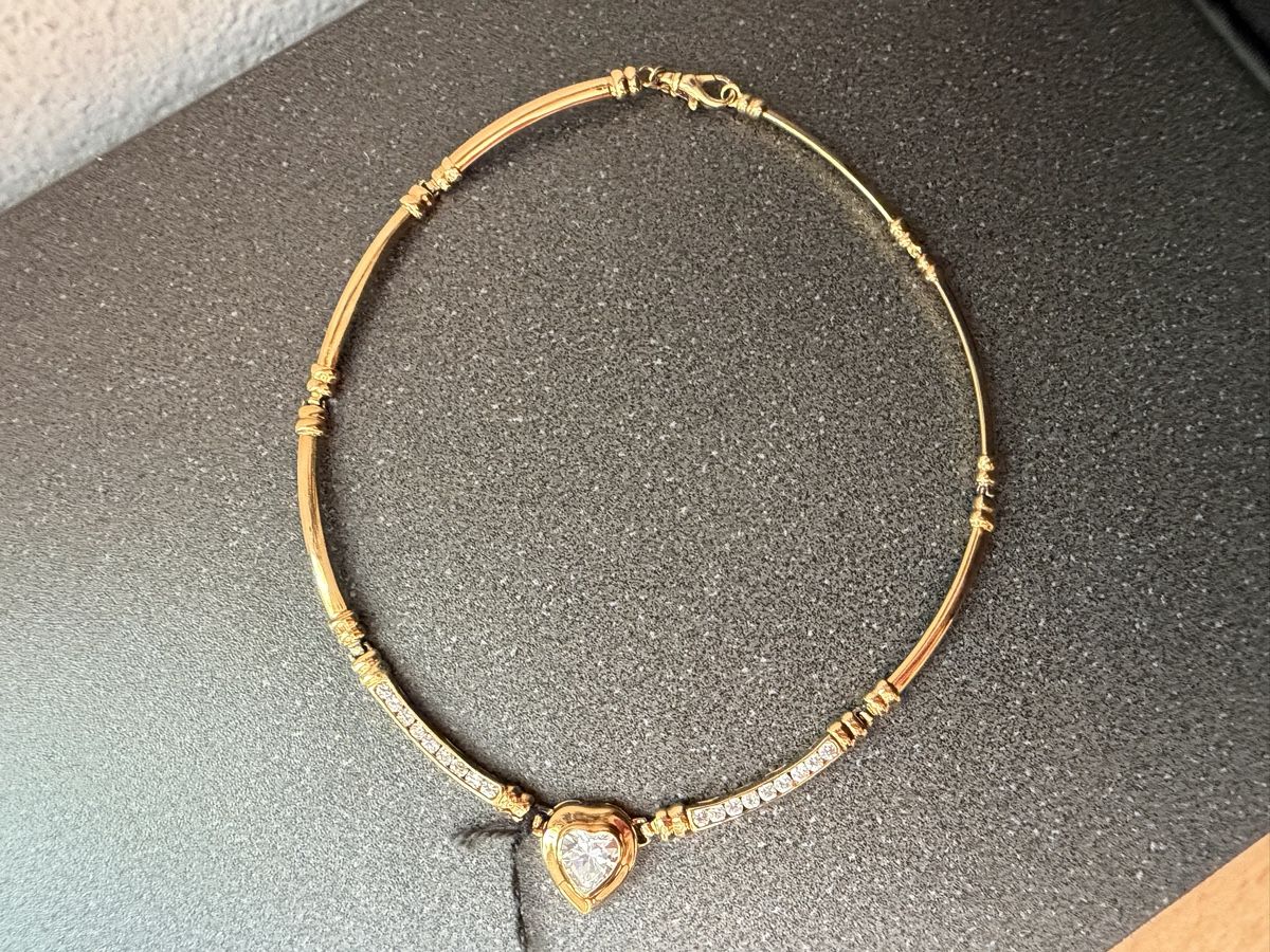 Ketten: Vintage Halskette Luxus Modeschmuck   – Gebraucht aus Lamone von LaCantinaMagica 3