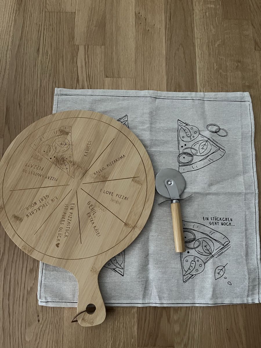 Maisons du monde Set di piatti: Geschenkset Pizza 🍕 – Nuovo (secondo la descrizione) da Glis venduto da jos_hj8q