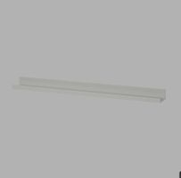 2x IKEA Bilderleiste weiss 115cm