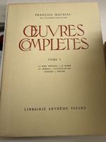 MAURIAC Francois oeuvres complètes 12 tomes