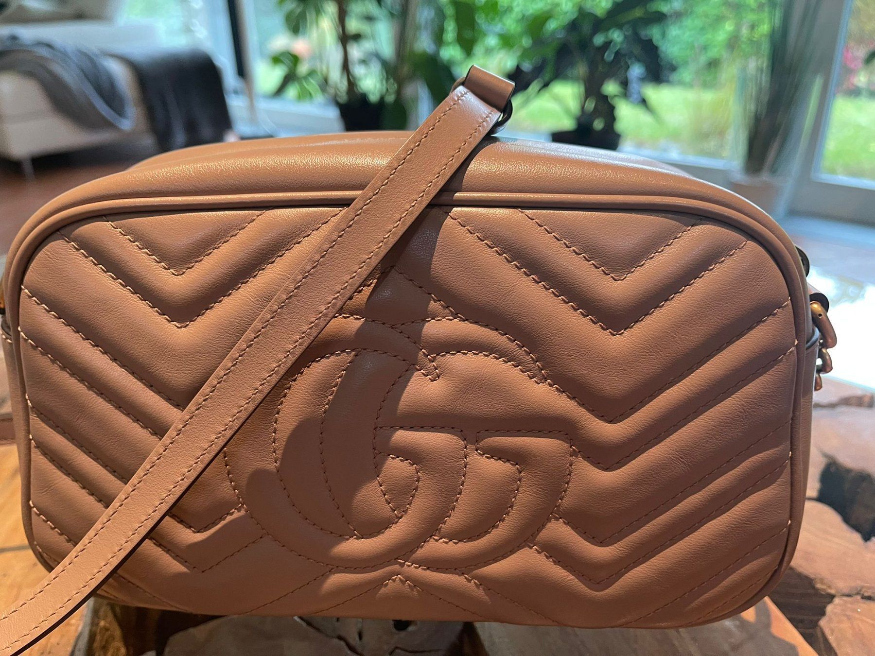 Gucci Taschen für Damen: GUCCI Kleine GG Marmont Schultertasche – Gebraucht aus Bonstetten von Swiss4Sale 1