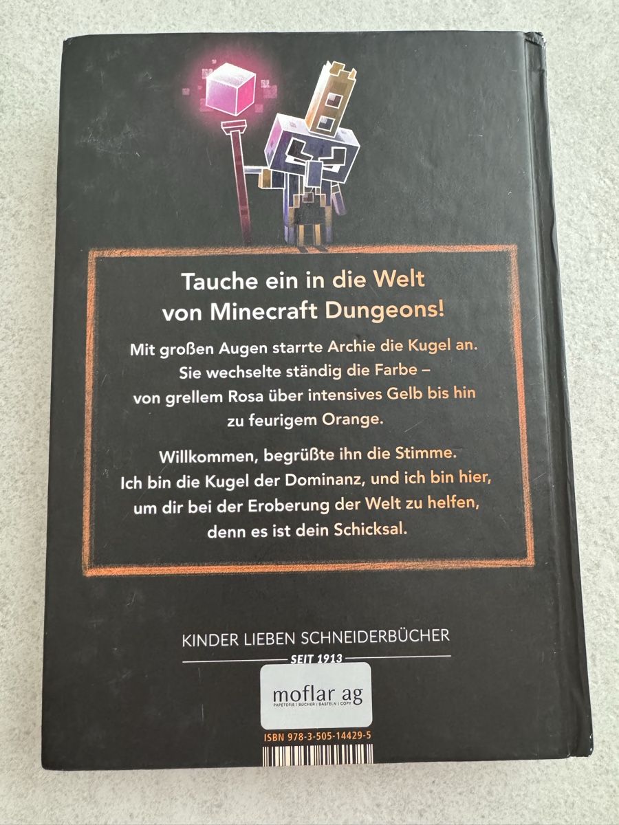 Libri: Minecraft Dungeons: Der Aufstieg des Erz-Illagers Buch – Usato da Altstätten / SG venduto da heikoyzf 1