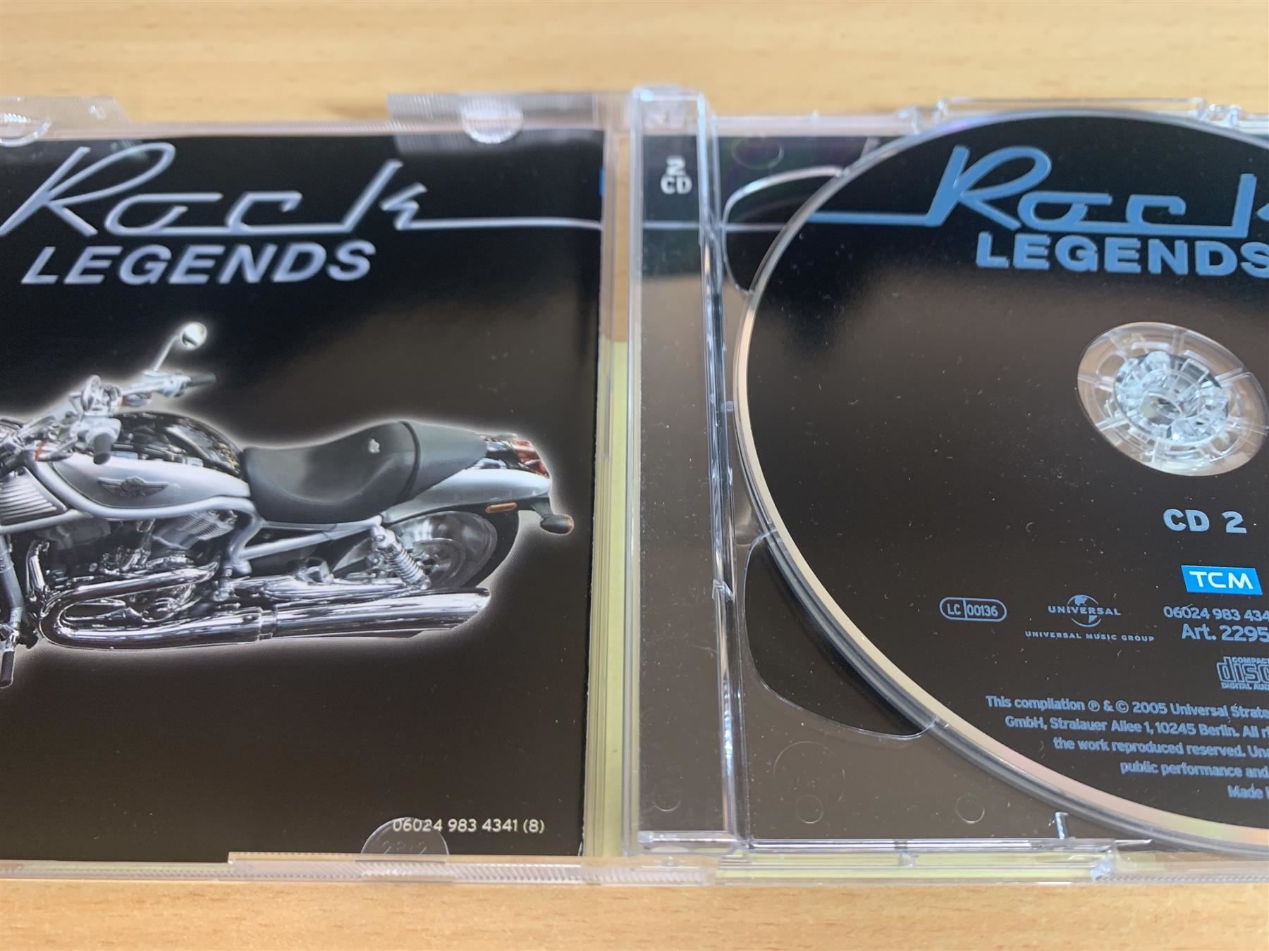 CD: Various – Rock Legends - 2 CD – Usato da Rikon im Tösstal venduto da Alpenmutz 2