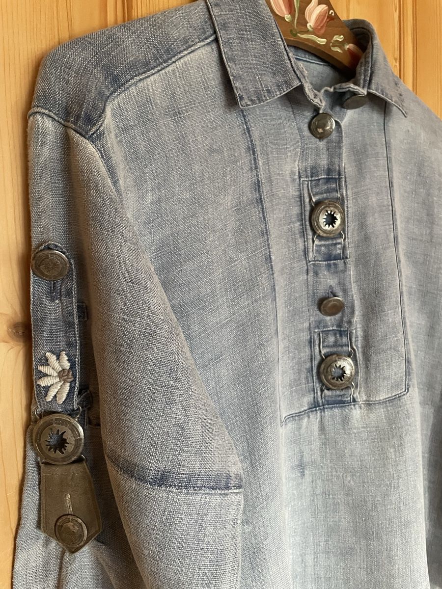 Camicette: Jeans Bluse Gr.38 – Nuovo (secondo la descrizione) da Davos Dorf venduto da Erika54 1