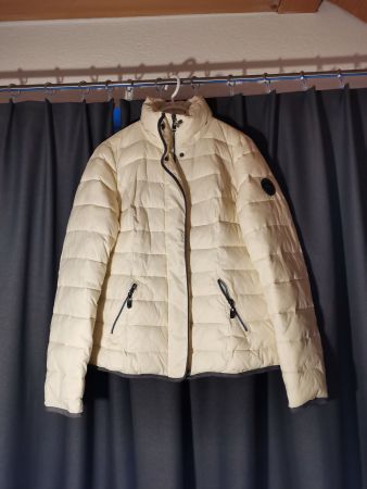 Street One Daunenjacke Gr. 36 beige Winterjacke