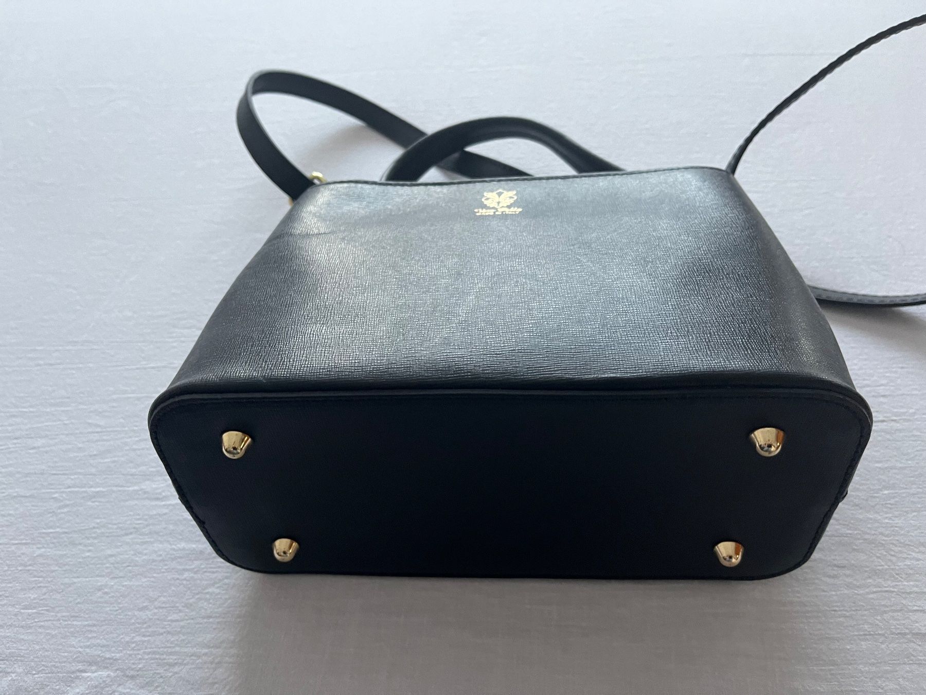 Borse da donna: Damen Handtasche schwarz Leder – Usato da Jona venduto da Flexer02 1