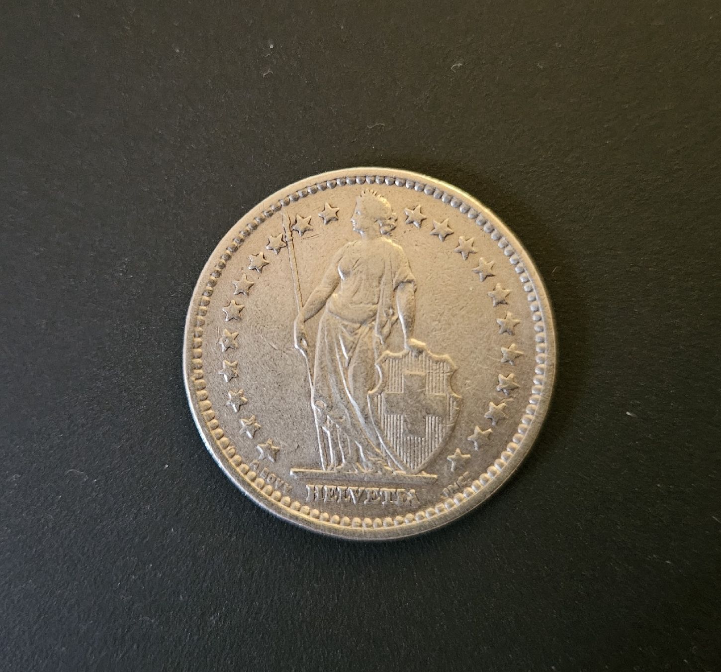 Tutti le monete: 2 Franken 1910 Silber - selten! – Usato da Winterthur venduto da ManuM88 1