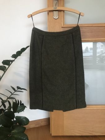 Joules Wool Blend Skirt, Autumn Chic, Size S