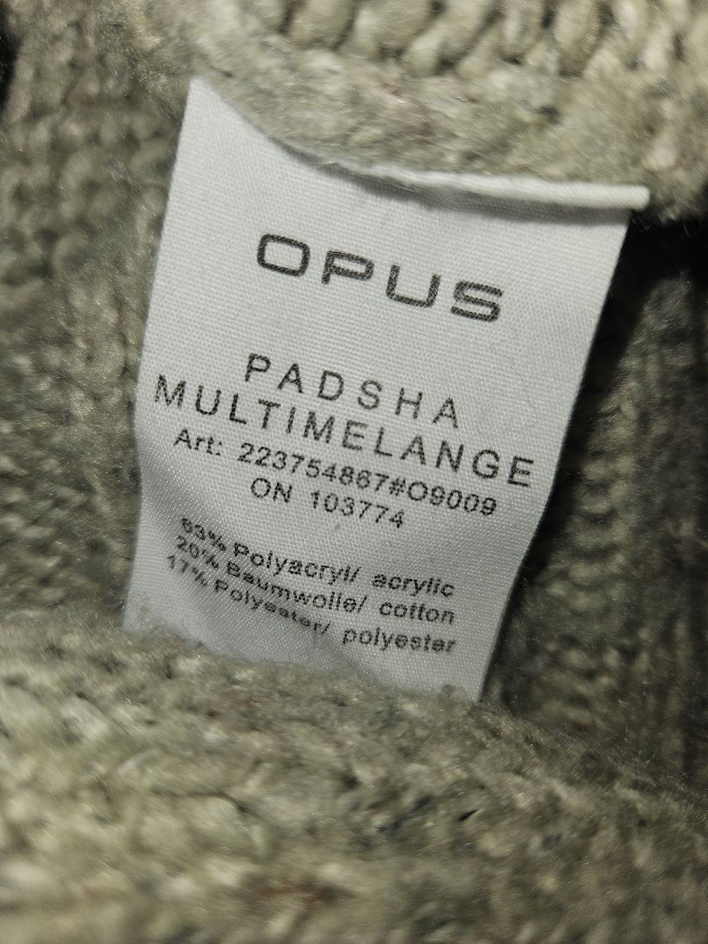 Opus Pullover & Sweatshirts: Damen Pullover Opus hell mint  Grösse 40  – Neu (gemäss Beschreibung) aus Anwil von moosmat 6
