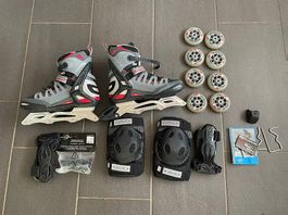Rollerblade Inliner Grösse 46 mit viel Zuberhör