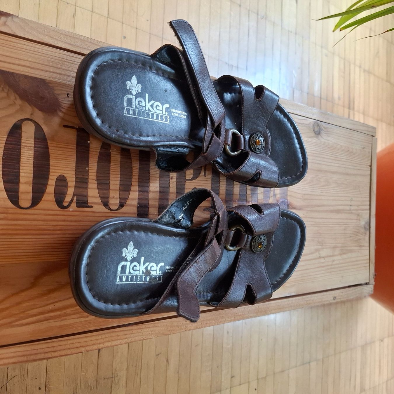 Rieker Scarpe da donna: Sandalen Leder – Usato da st.gallen venduto da mona3 1