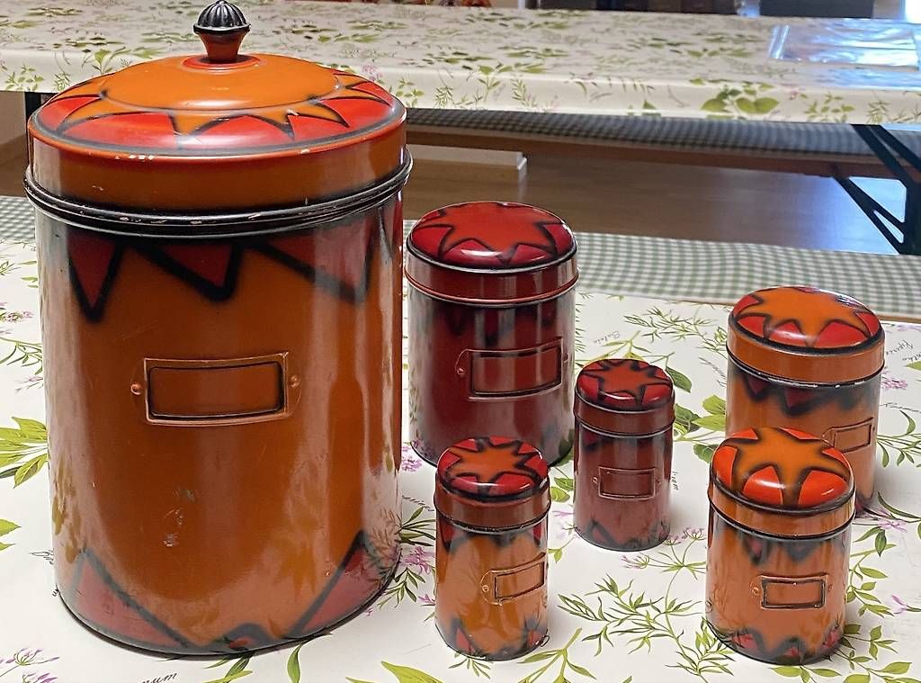 Barattoli: Wunderschöne, alte Dosen von der Marke "Knorr" – Usato da Pfäffikon ZH venduto da SPECK3