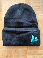 Mütze schwarz mit farbigem Logo, fabrikneu