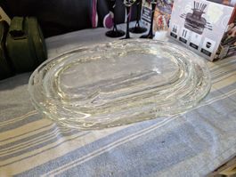 Ovales Glas Back Geschirr  30 X 20