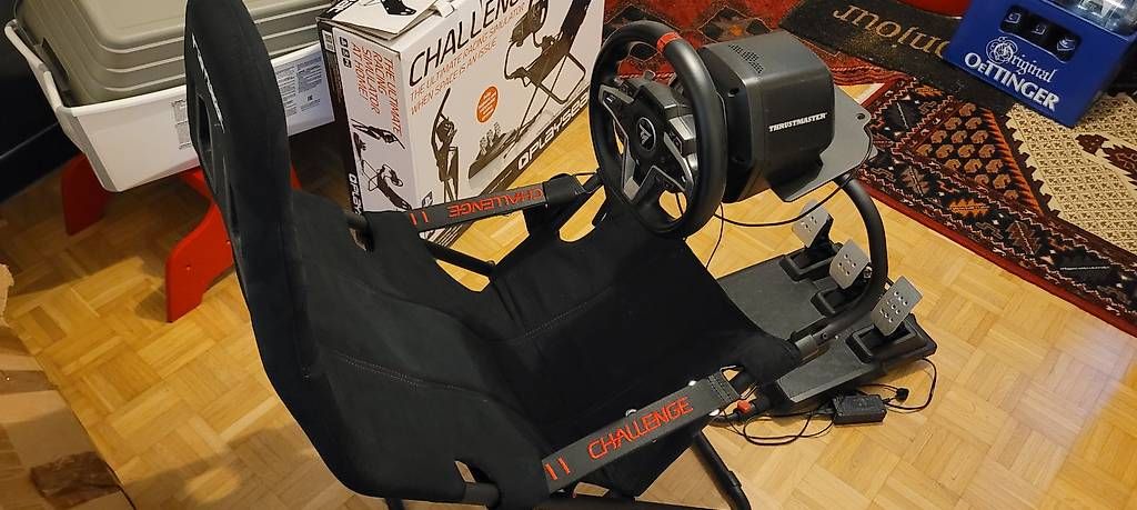 Giochi: Trustmaster T248 für PC/ PS4/ PS5 mit Playseat Challenge – Usato da Rothrist venduto da Leon8984